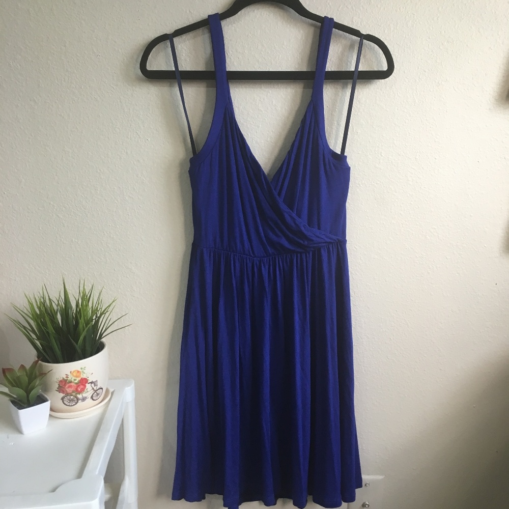 [UO] Pins and Needles royal blue dress #196